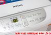 may giat samsung bao loi de