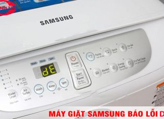 may giat samsung bao loi de
