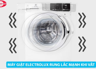 may giat electrolux rung lac manh